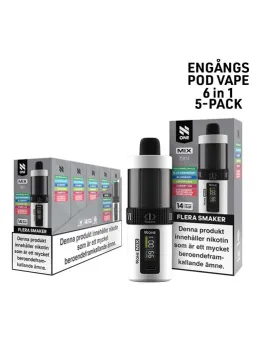 N One 6 in 1, White Mix 6*2ml