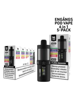 N One 6 in 1,Black Mix 6*2ml