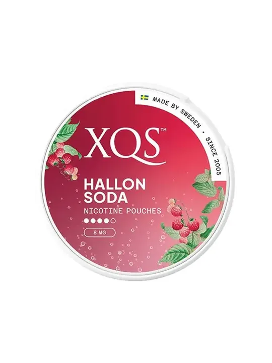 XQS Hallonsoda Strong