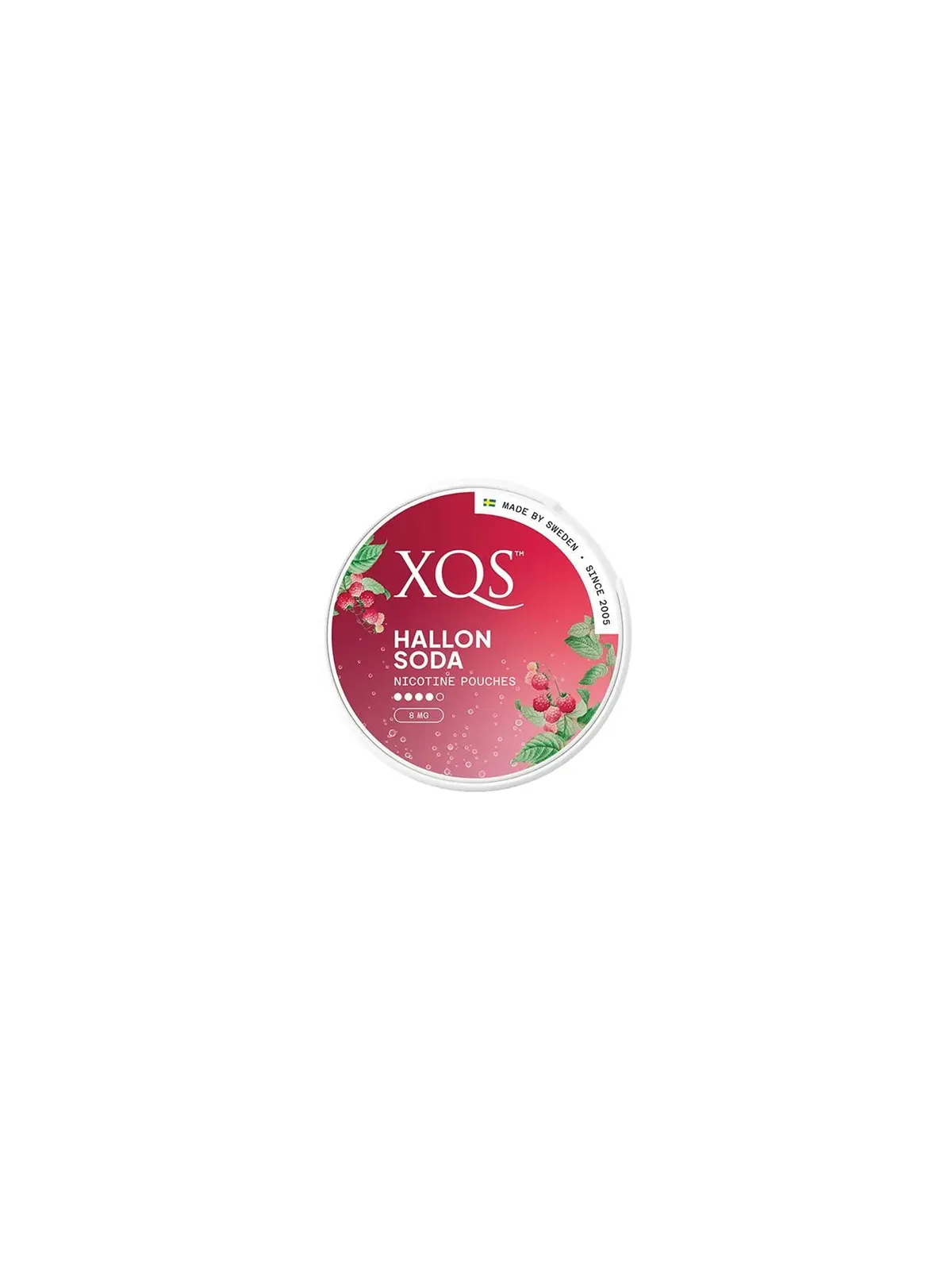 XQS Hallonsoda Strong
