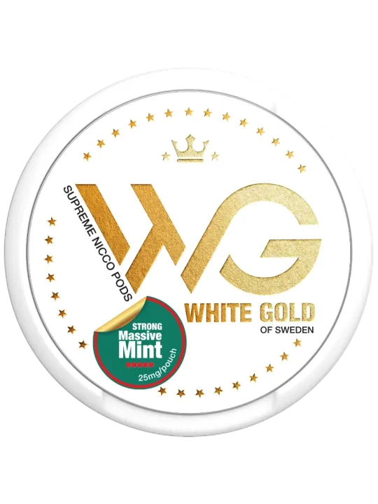 White Gold, Strong Massive Mint-25mg