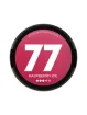 77 Nicotine Pouches Raspberry Ice