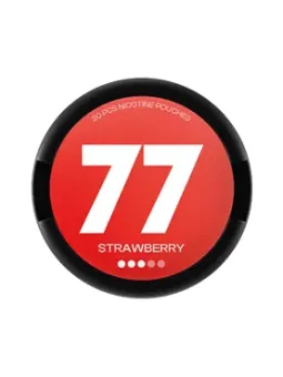 77 Nicotine Pouches Strawberry
