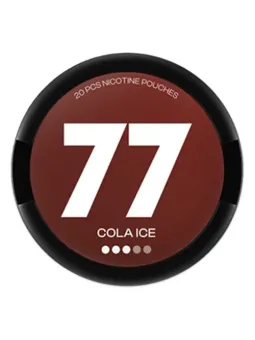 77 Nicotine Pouches Cola Ice