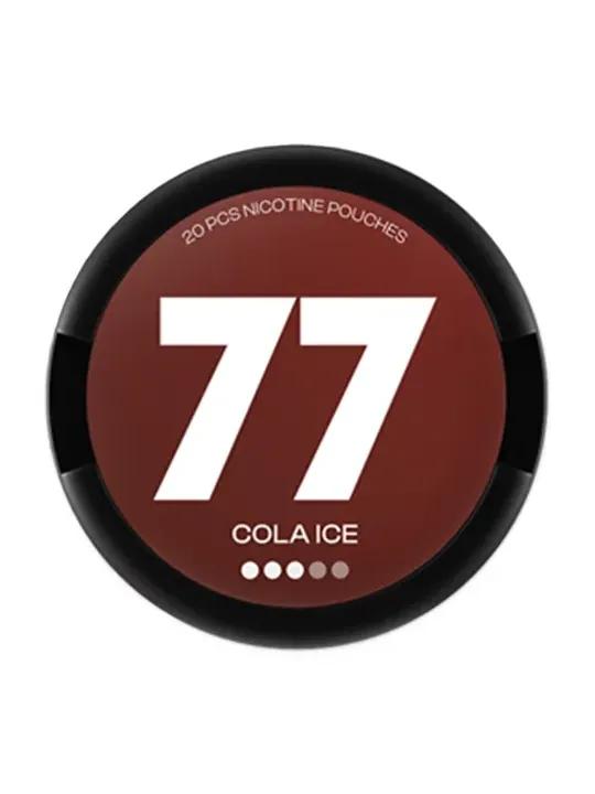 77 Nicotine Pouches Cola Ice
