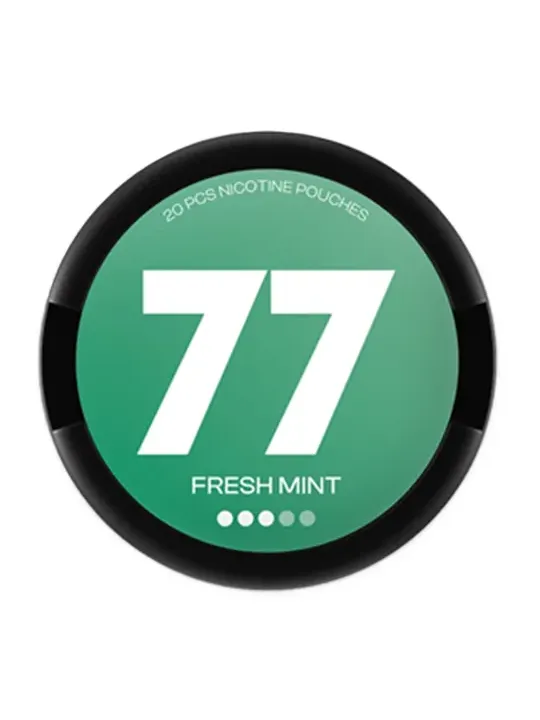 77 Nicotine Pouches Fresh Mint