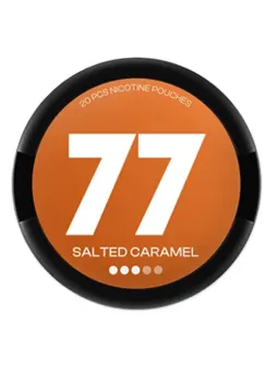 77 Nicotine Pouches Salted Caramel