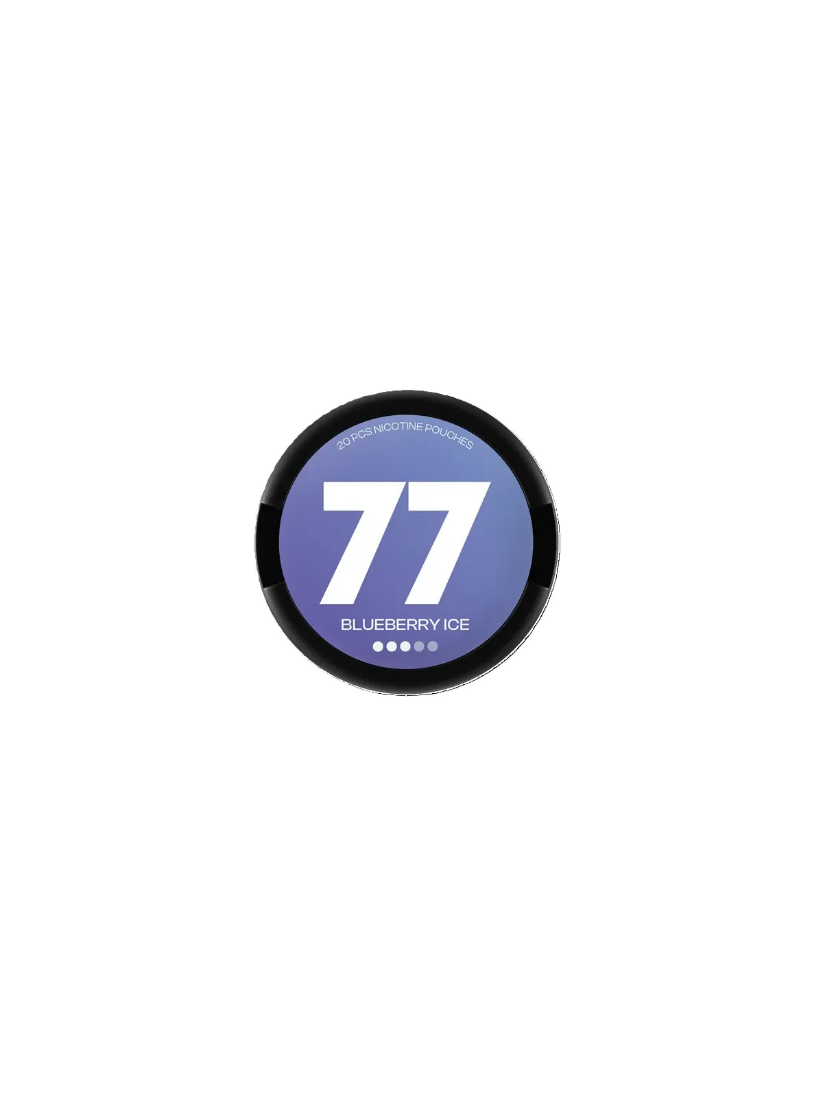 77 Nicotine Pouches Blueberry Ice