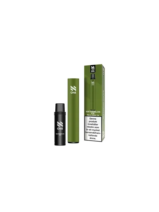 .N ONE V2,Watermelon Ice,Batteri och Pod