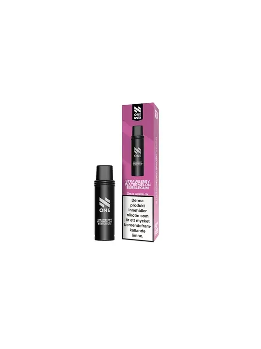 N ONE V2,Strawberry Watermelon Bubblegum,Endast pod