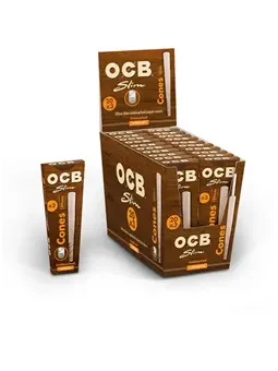 OCB Virgin slim cones 3-pack