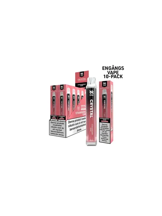 N ONE CRYSTAL-Strawberry Kiwi 10-p