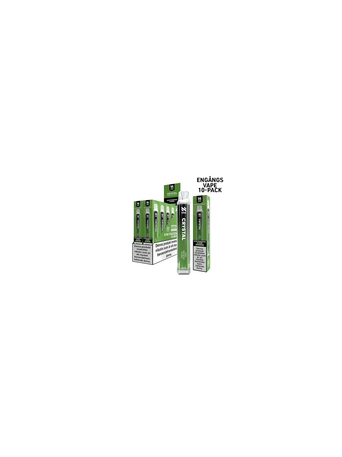 N ONE CRYSTAL-Kiwi Passion Guava 10-p