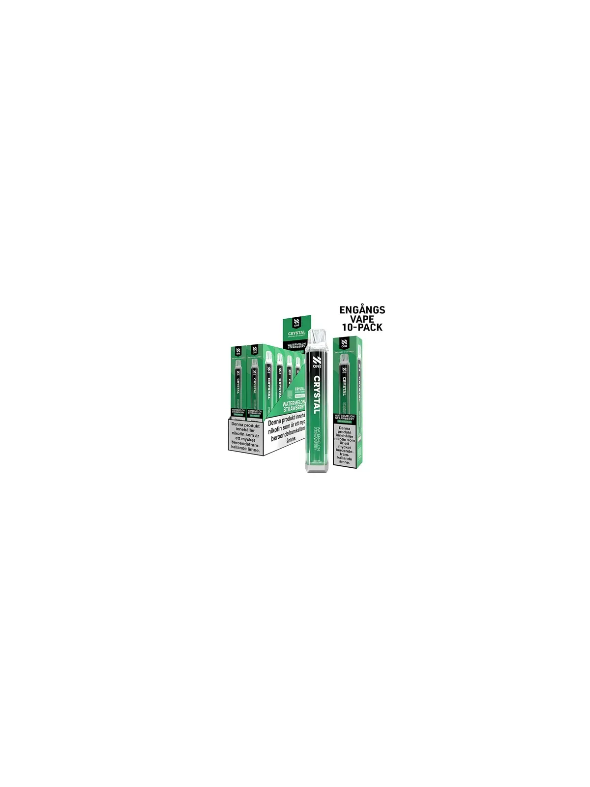 N ONE CRYSTAL-Watermelon Strawberry 10-p