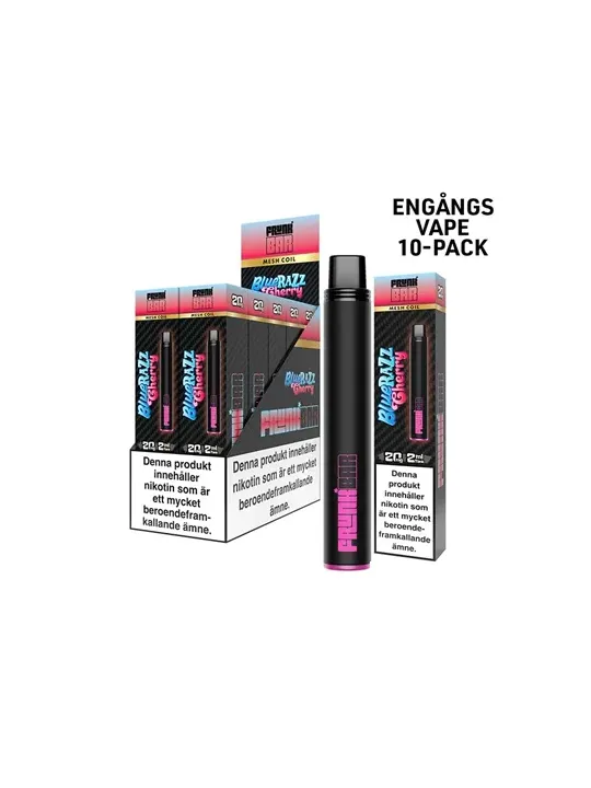 FrunkBar 2ML-Blue Razz Cherry 10-p