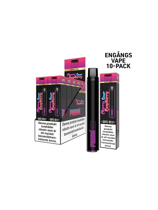 FrunkBar 2ML-Cherry Sour Raspberry 10-p