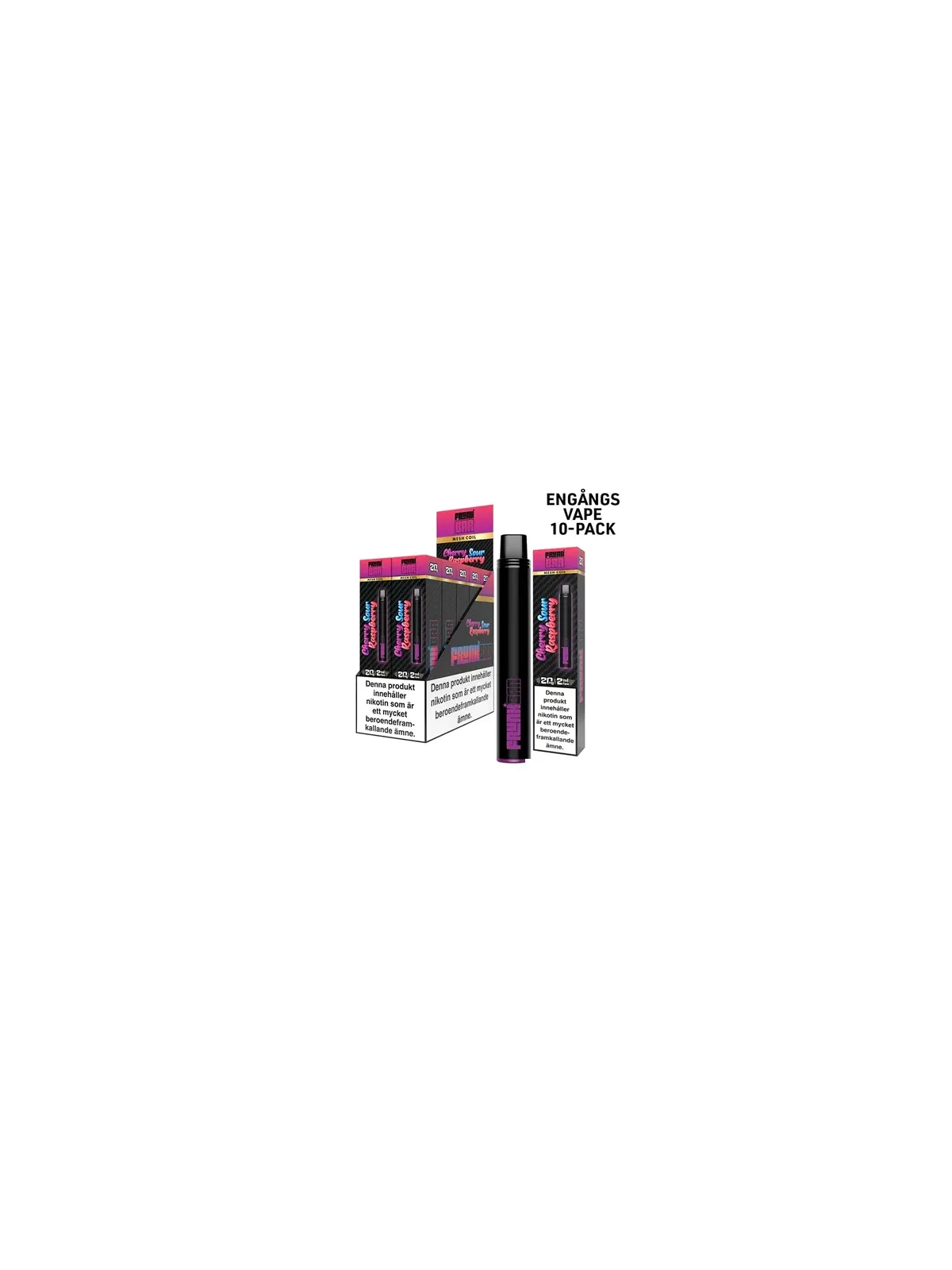 FrunkBar 2ML-Cherry Sour Raspberry 10-p