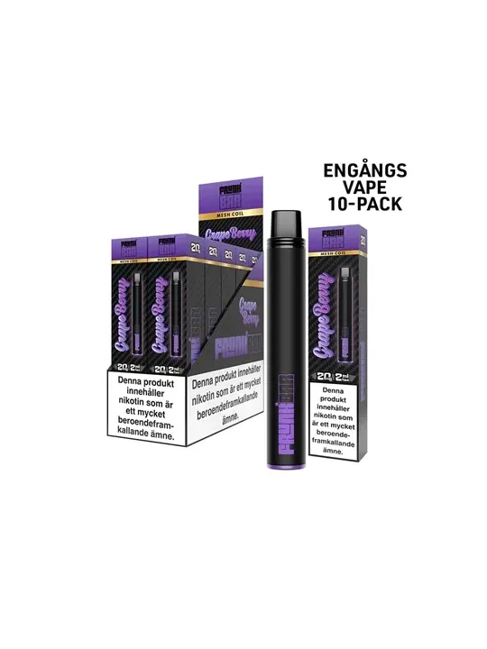 FrunkBar 2ML-Grape Berry 10-p