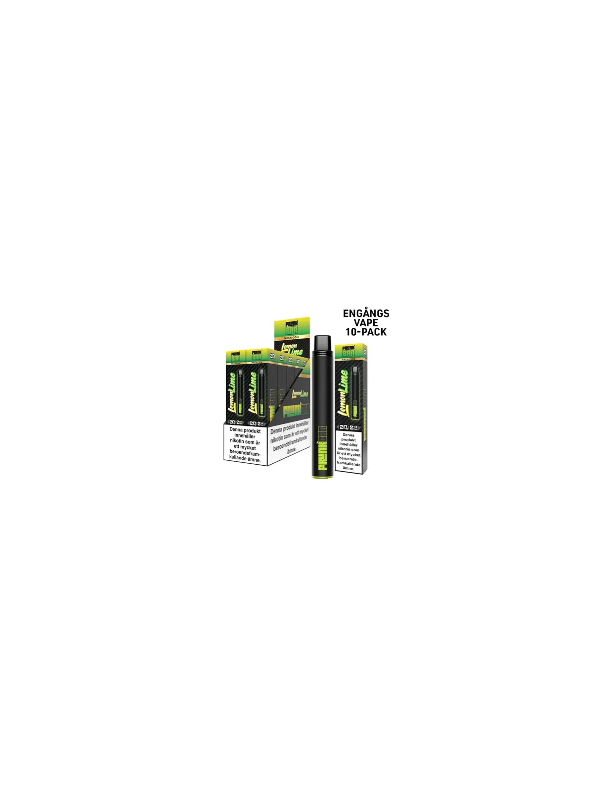 FrunkBar 2ML-Lemon Lime 10-p