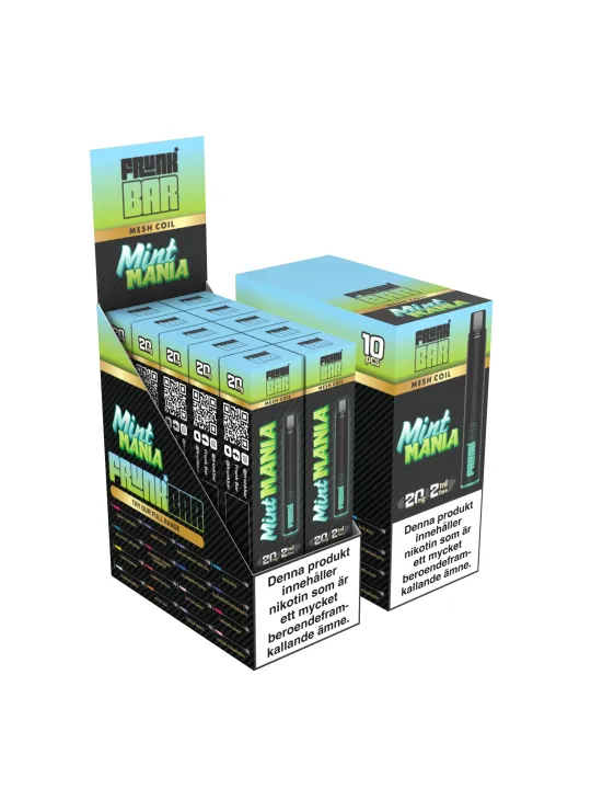 FrunkBar 2ML-Mint Mania 10-p