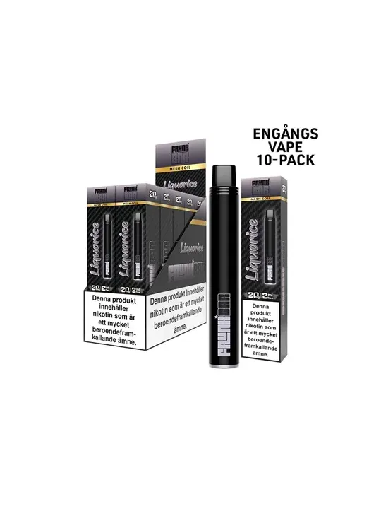 FrunkBar 2ML-Liquorice 10-p