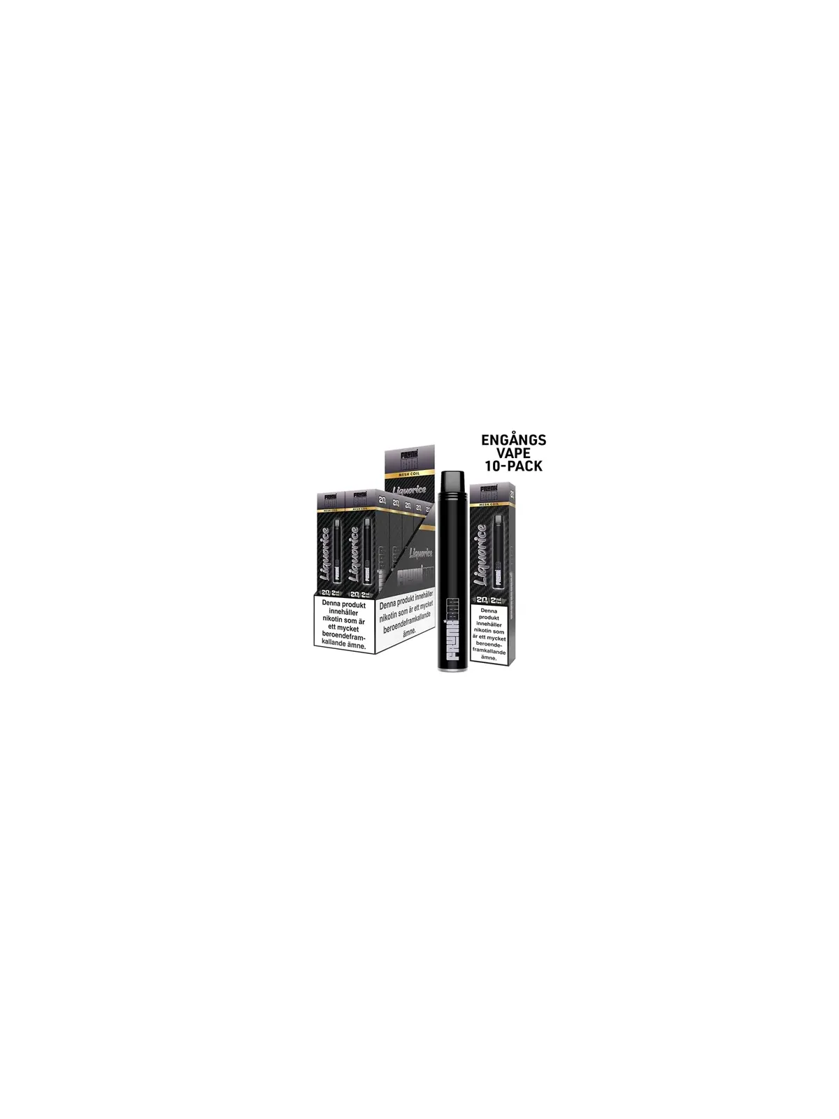 FrunkBar 2ML-Liquorice 10-p