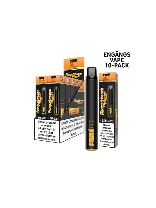 FrunkBar 2ML-Pineapple Peach Mango 10-p