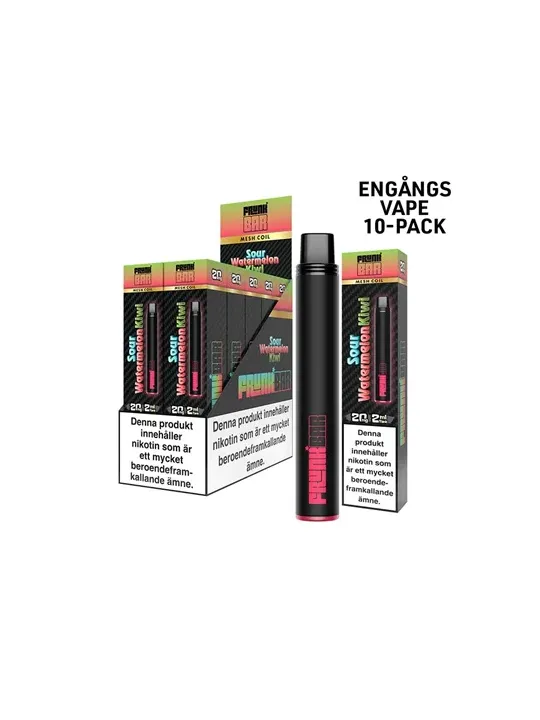 FrunkBar 2ML-Sour Watermelon Kiwi 10-p