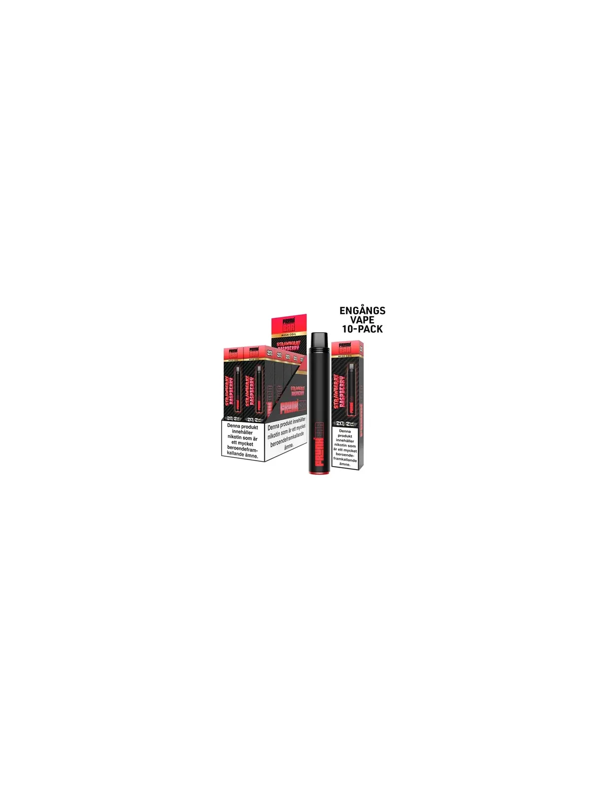FrunkBar 2ML-Strawberry Raspberry 10-p