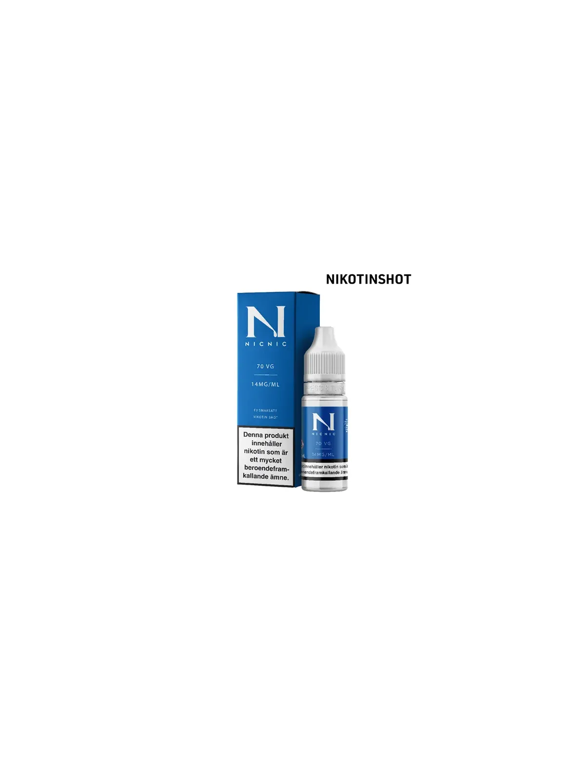 NIC NIC | Nikotinshots 14mg | VG70/PG30-5P