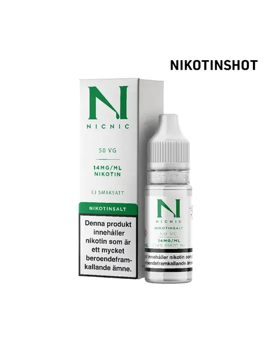NIC NIC SALT VG50/PG50 14mg