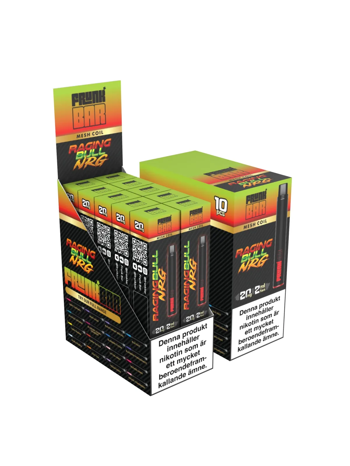 FrunkBar 2ML-Raging Bull NGR 10-p