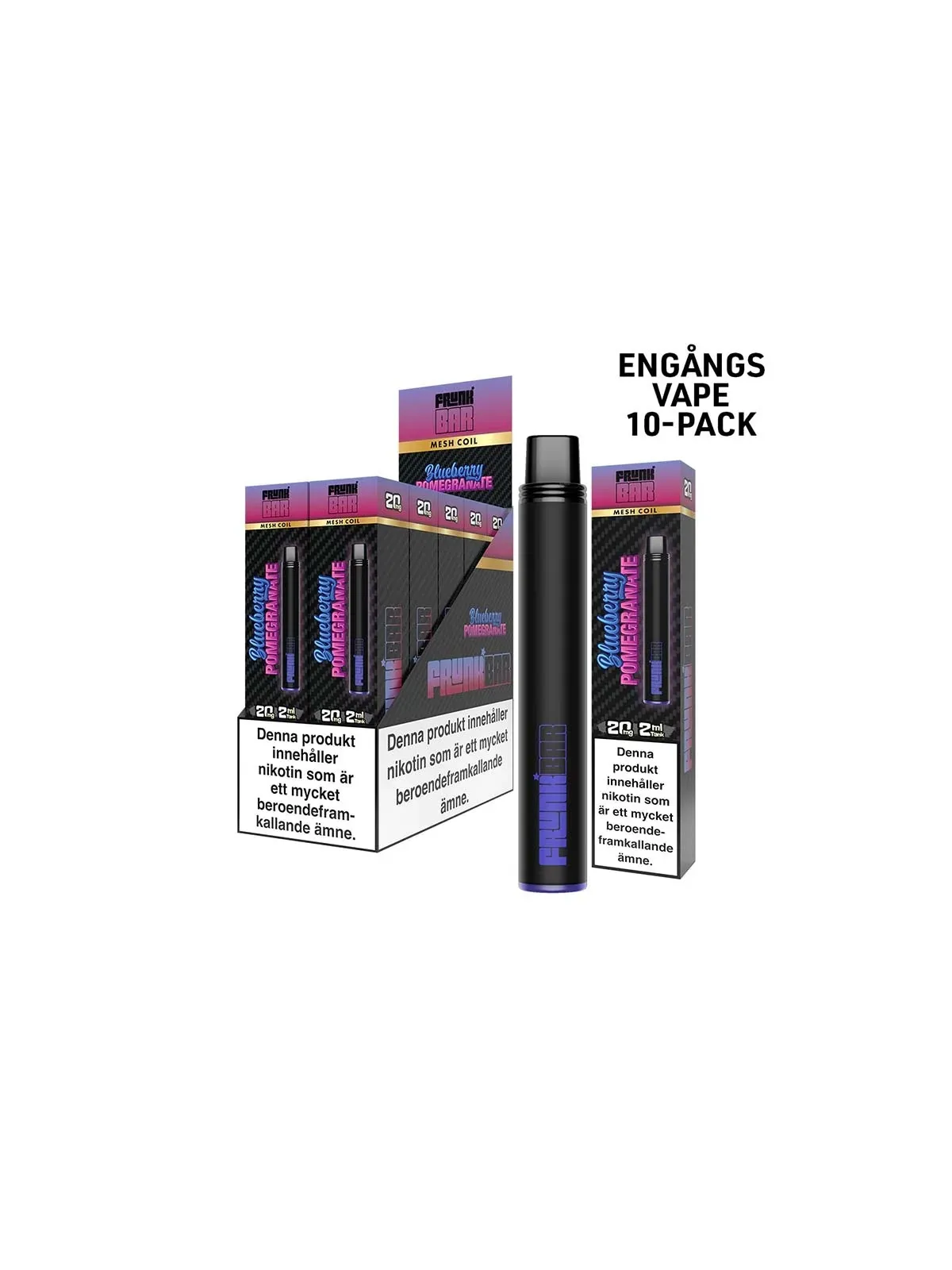 FrunkBar 2ML-Blueberry Pomegranate 10-P