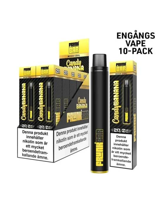 FrunkBar 2ML-Candy Banana 10-p