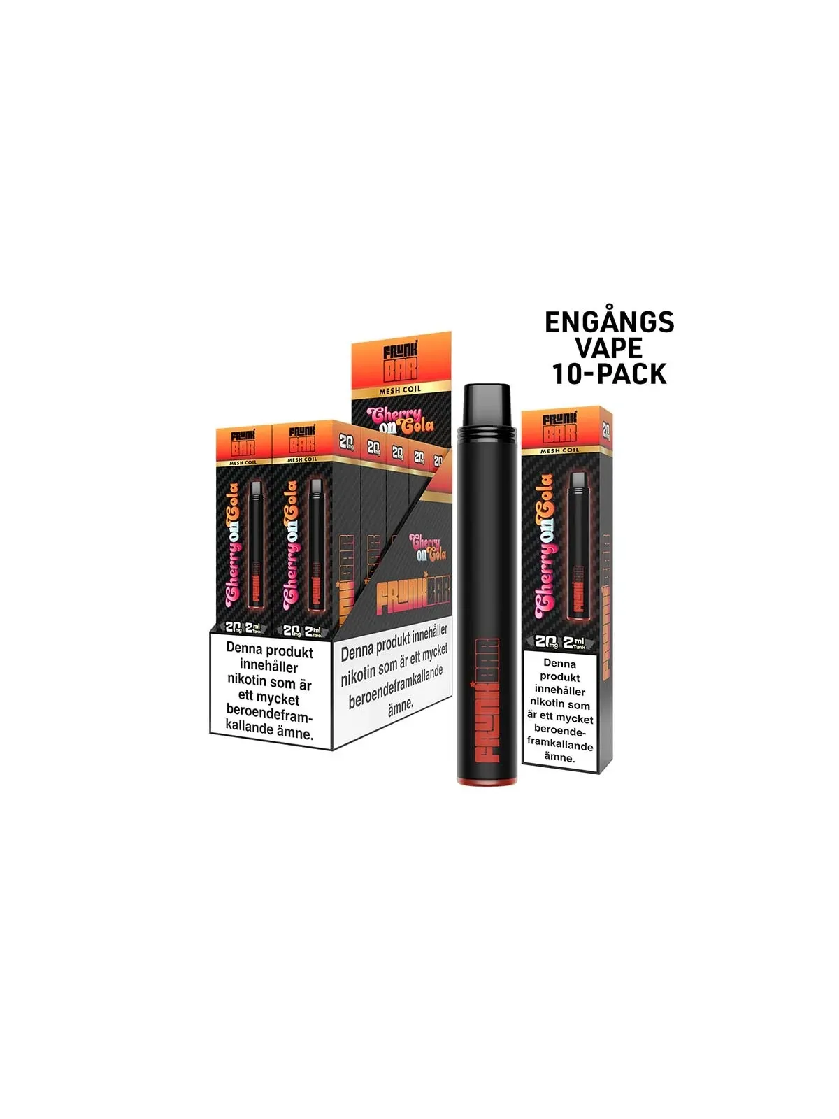 FrunkBar 2ML-Cherry on Cola 10-p