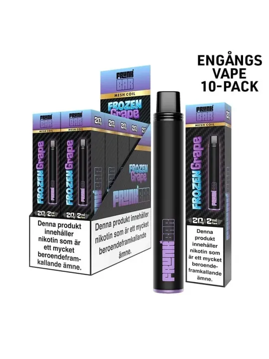 FrunkBar 2ML-Frozen Grape 10-p