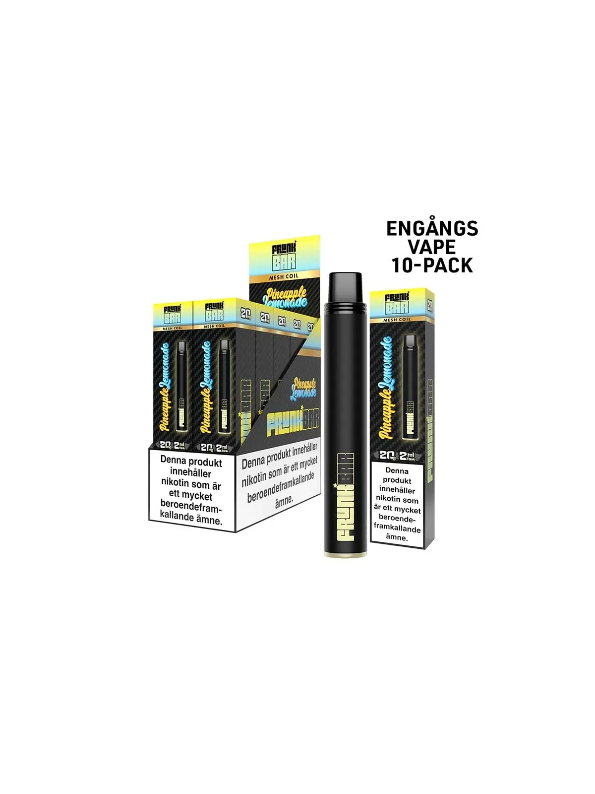 FrunkBar 2ML-Pineapple Lemonade 10-p