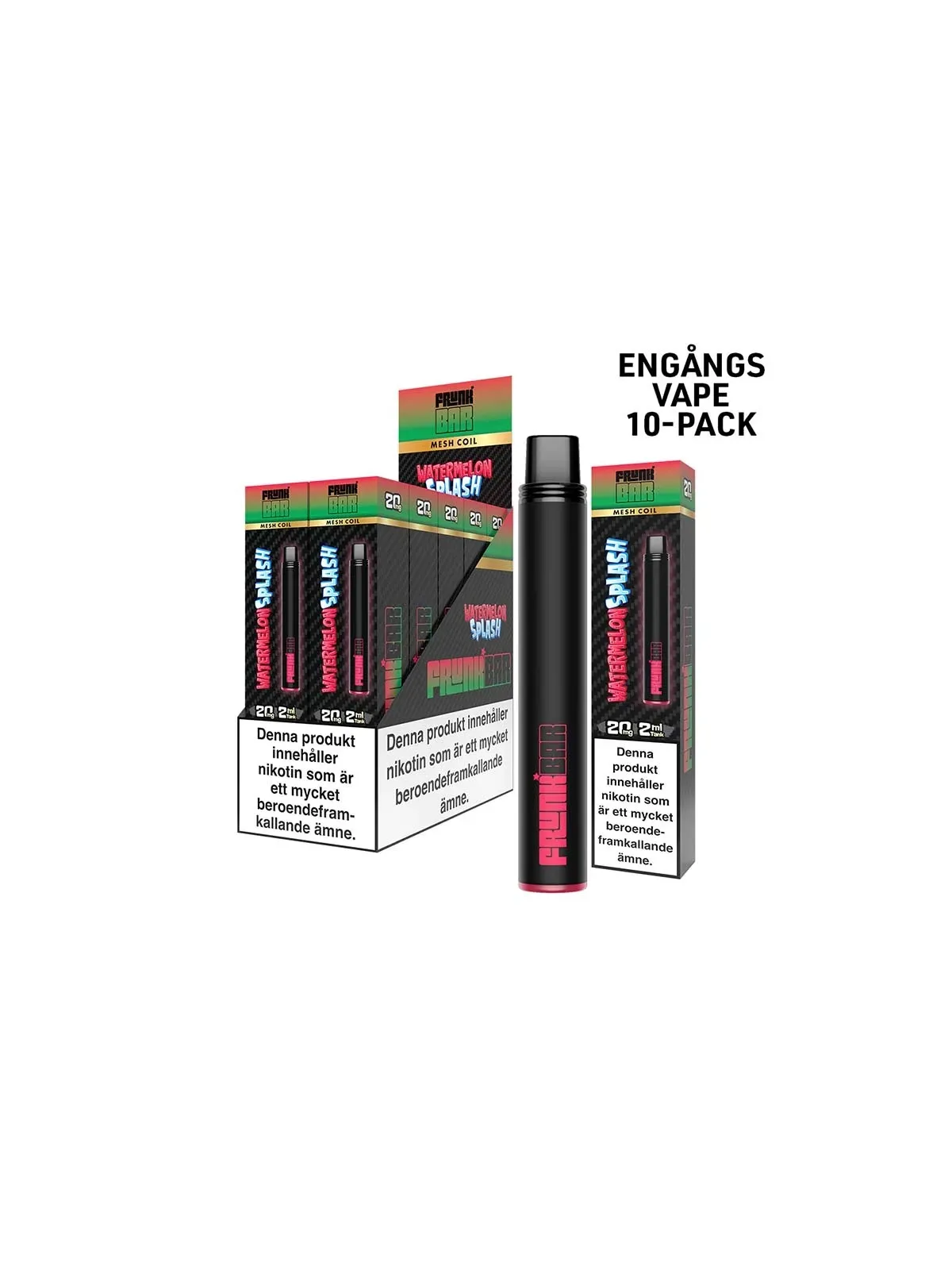 FrunkBar 2ML-Watermelon Splash 10-p