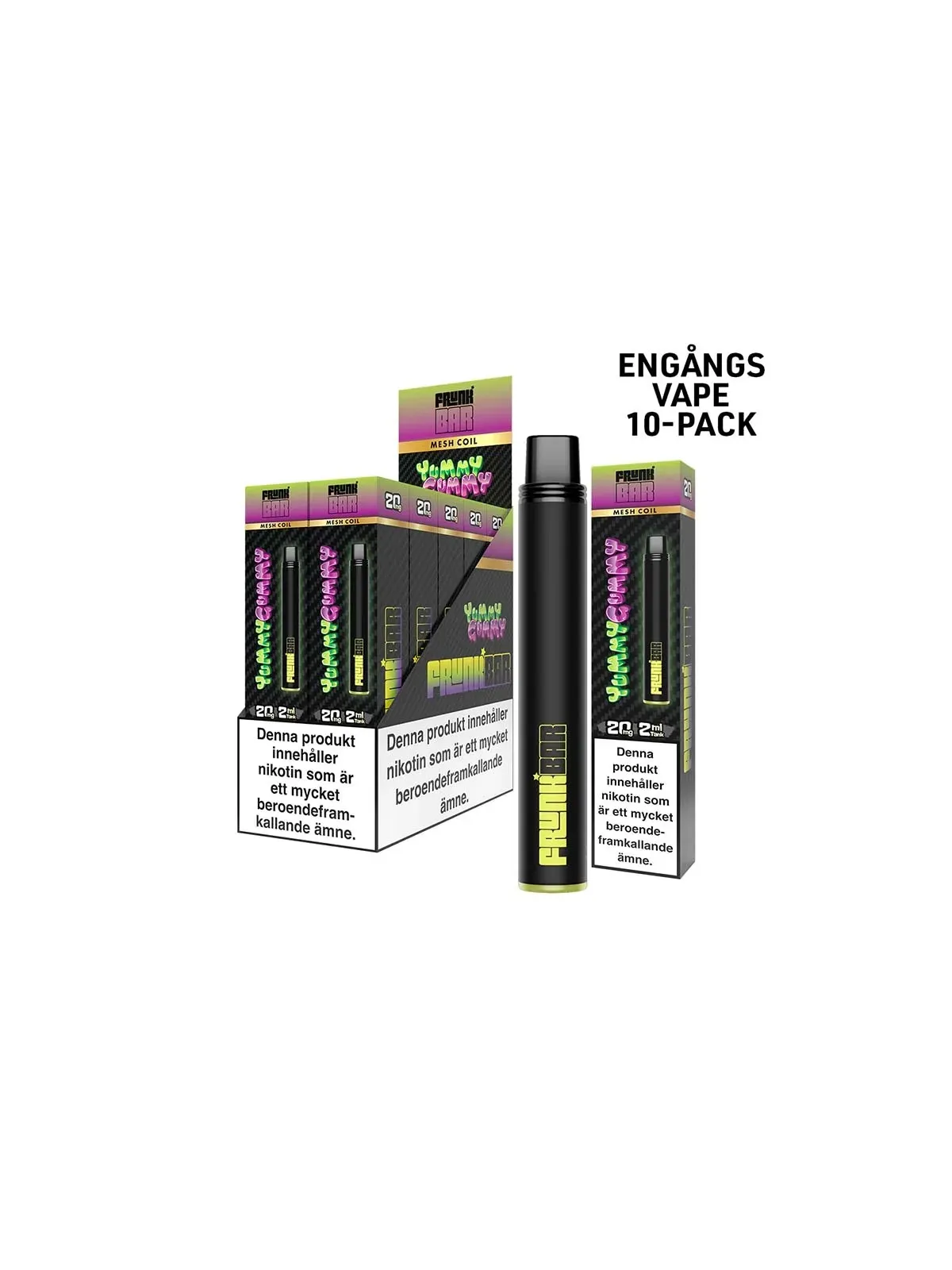 FrunkBar 2ML-Yummy Gummy 10-p
