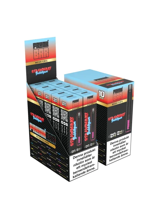 FrunkBar 2ML-Strawberry Bubblegum 10-p