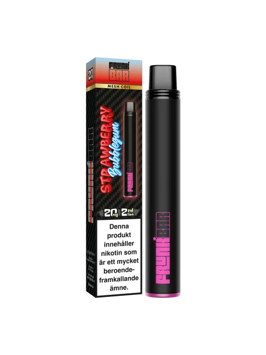 FrunkBar 2ML-Strawberry Bubbelgum 5-p