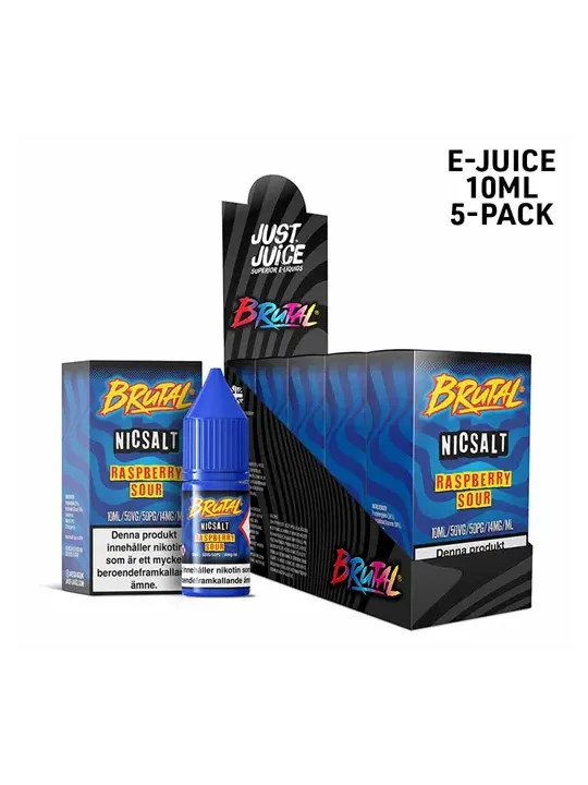 Just Juice Brutal,Raspberry Sour,5P