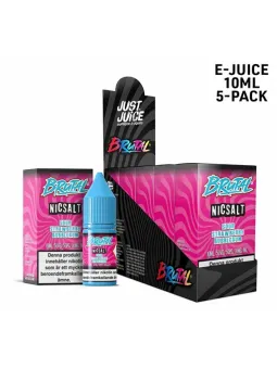 Just Juice Brutal,Sour Strawberry Bubblegum,5P