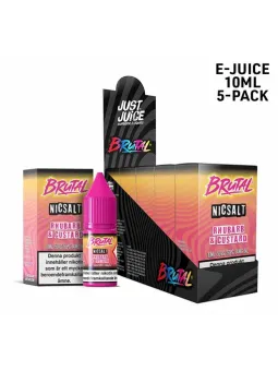 Just Juice Brutal,Rhubarb Custard,5P