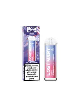 Lost Mary QM600 Blueberry Sour Raspberry 20mg