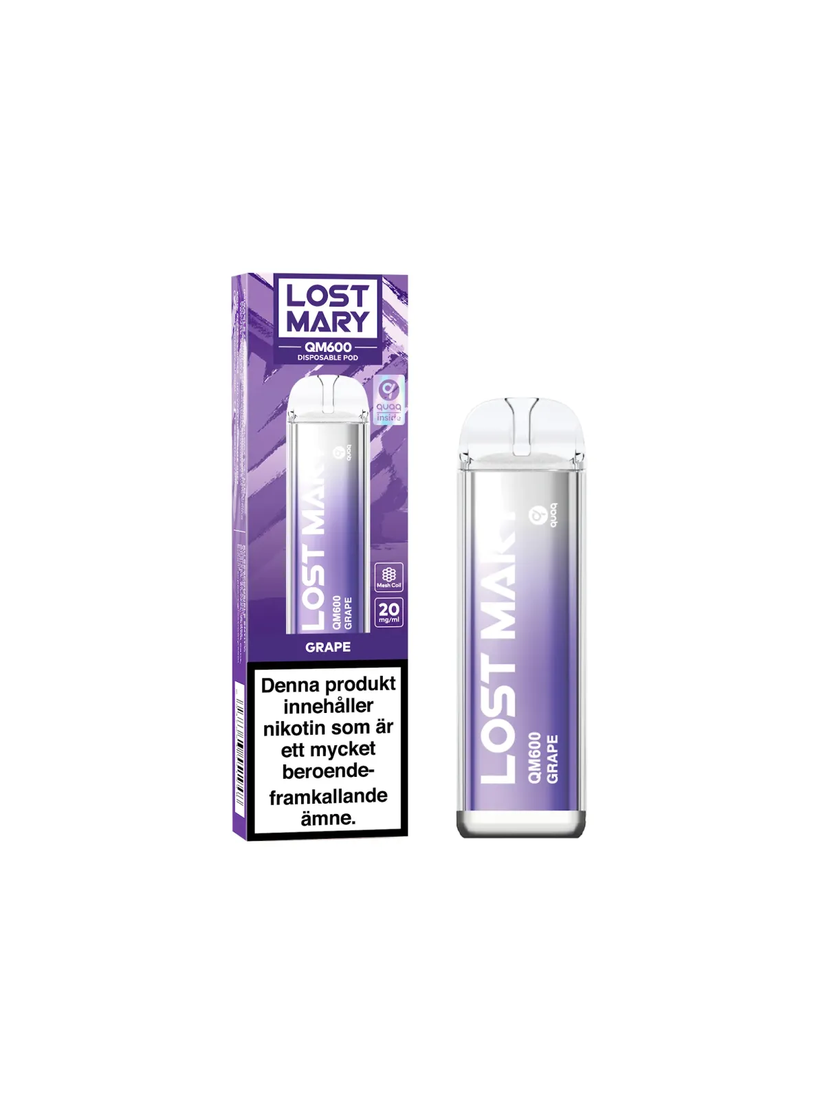 Lost Mary QM600 Grape 20mg