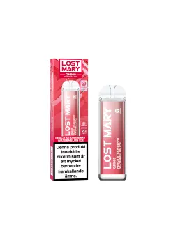 Lost Mary QM600 Peach Strawberry Watermelon Ice 20mg