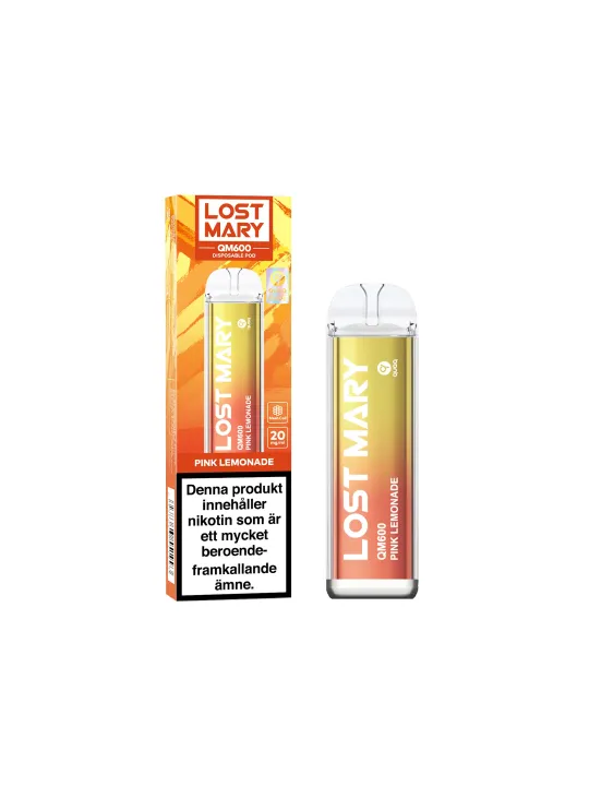 Lost Mary QM600 Pink Lemonade 20mg