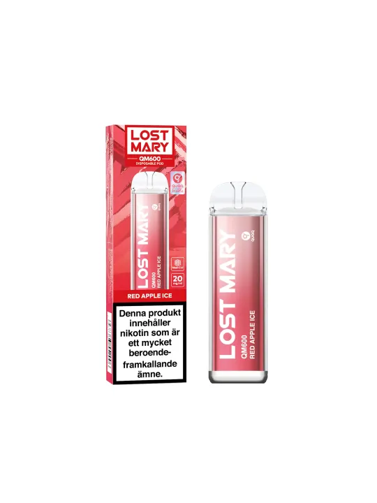 Lost Mary QM600 Red Apple Ice 20mg