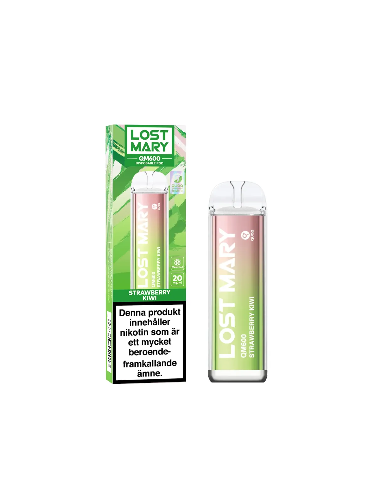 Lost Mary QM600 Strawberry Kiwi 20mg